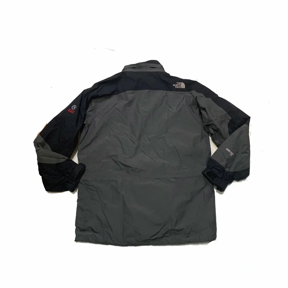 The North Face Men's Black and Gray gore tex Jacket